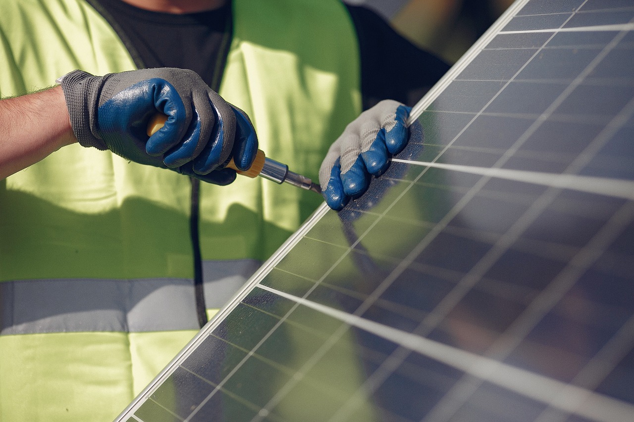 Installation panneaux solaires